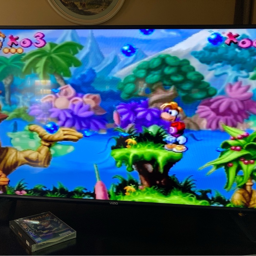 RARE Rayman LONG BOX Original Works with Both PlayStation 1 & PlayStation 2 - Picture 14 of 15